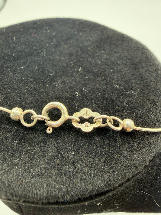 Unique Vintage Sterling Silver Necklace