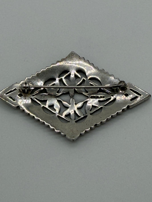 Sterling Silver Brooch