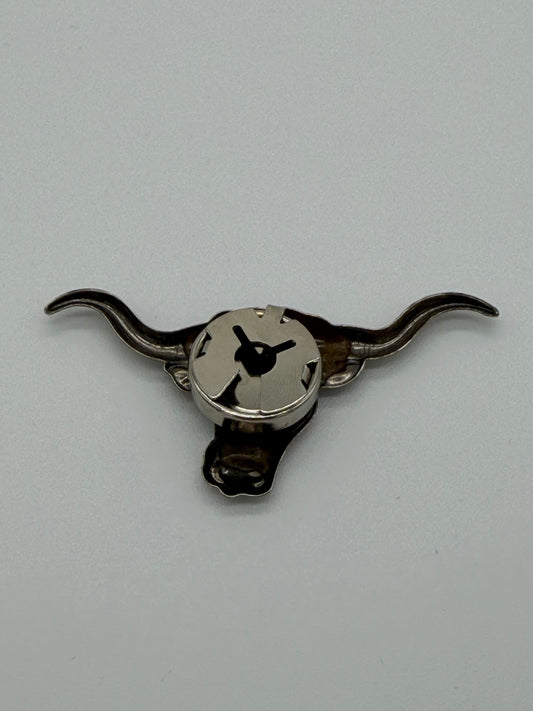 Vintage Longhorn Button Cover
