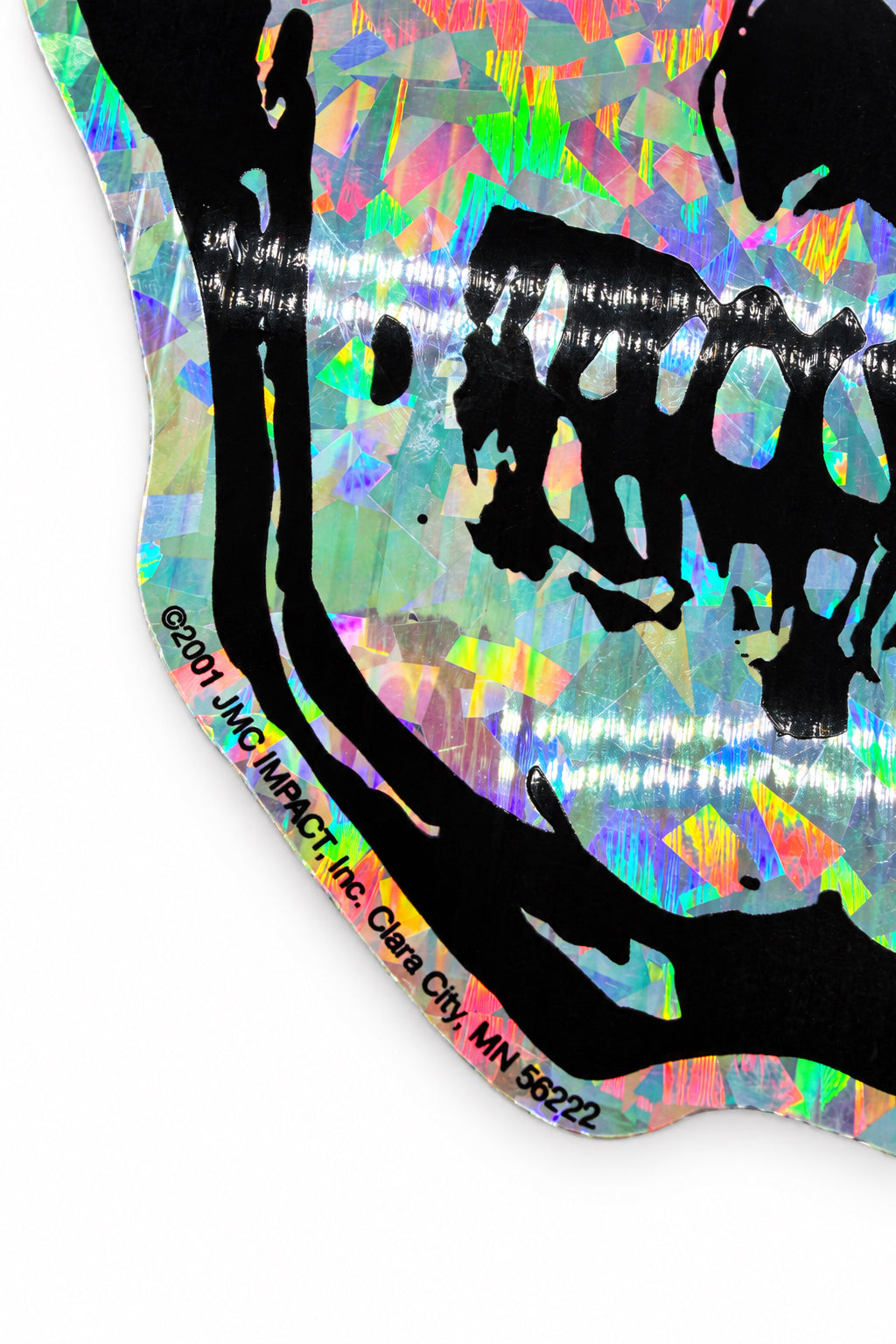 2001 Holographic Skulls Set of 2