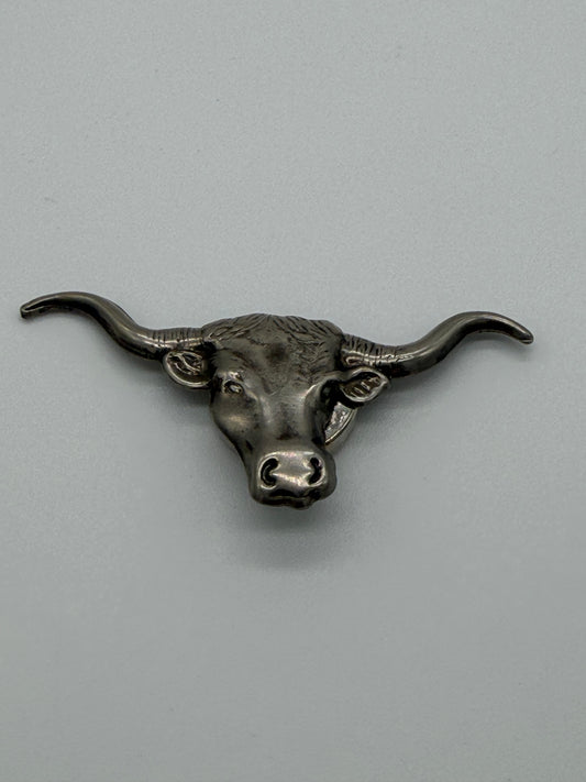 Vintage Longhorn Button Cover