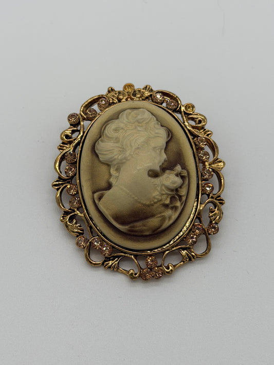 Large Cameo Brooch