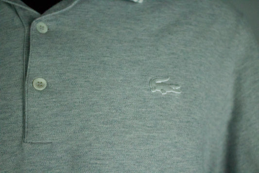 Grey Lacoste Polo